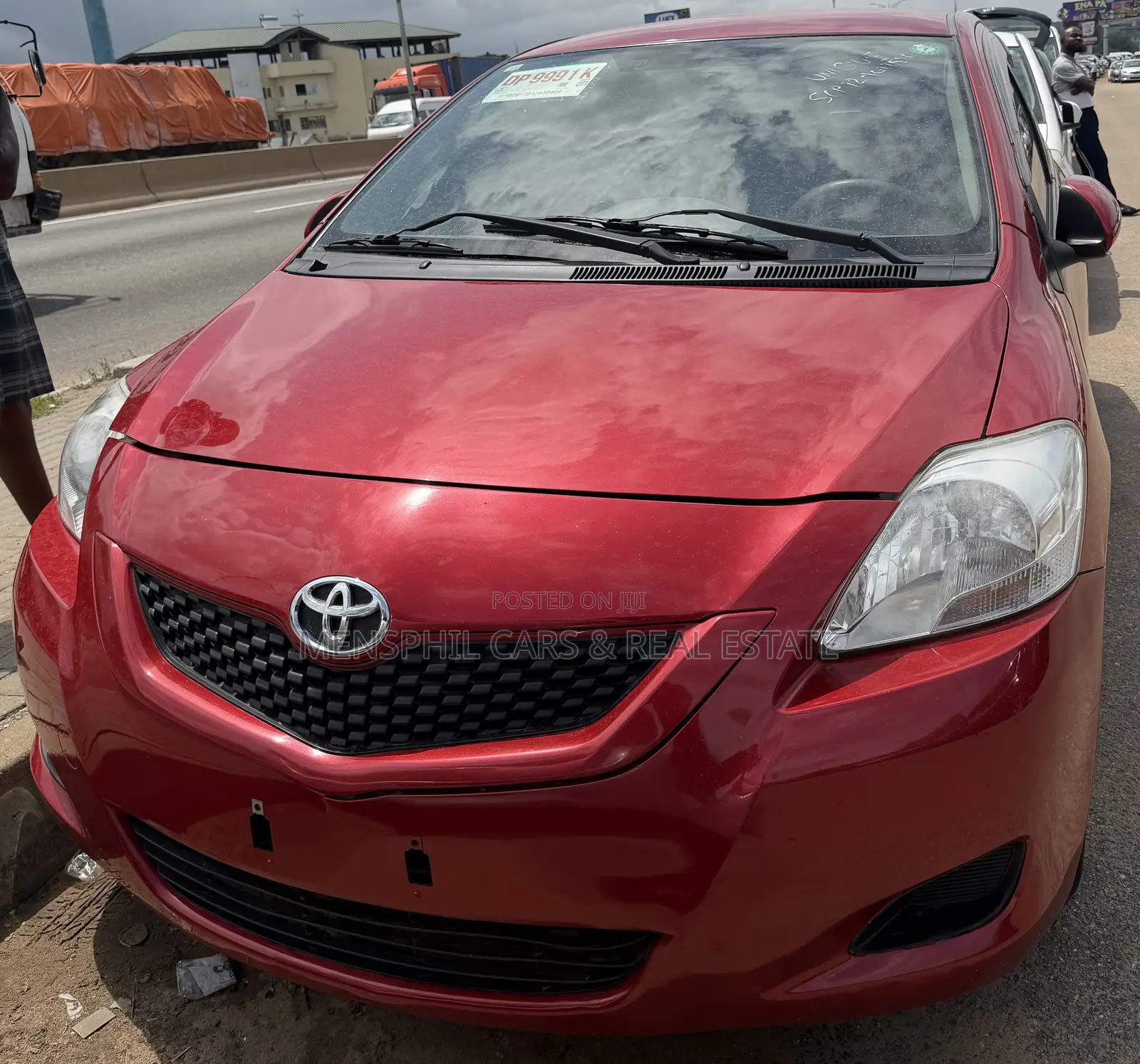 Toyota Belta 2012 Red