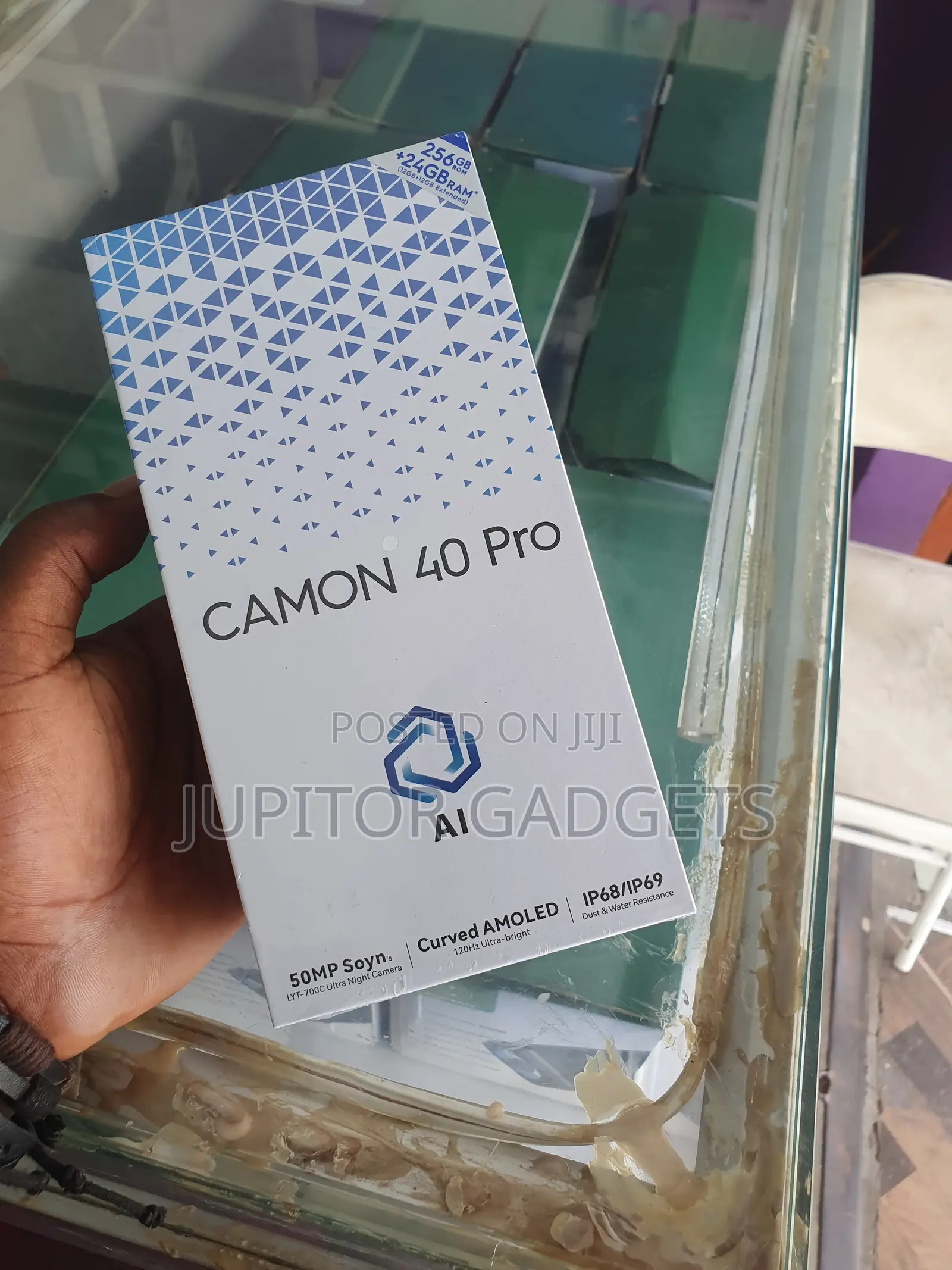 New Tecno Camon 40 Pro 5G 256 GB Blue