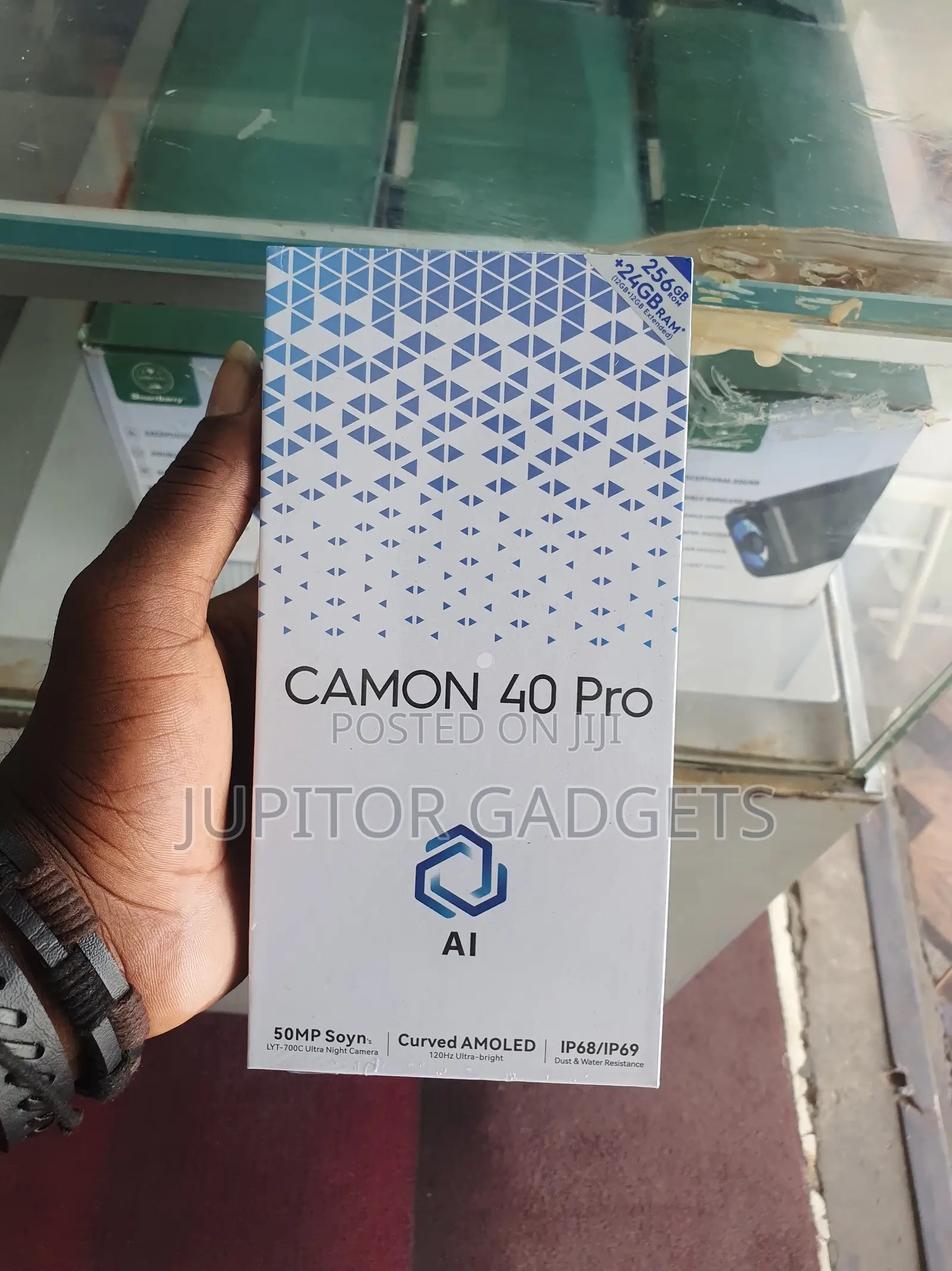 New Tecno Camon 40 Pro 5G 256 GB Blue