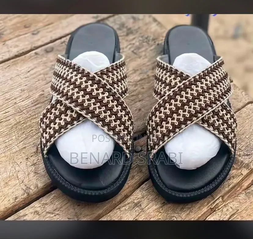 Quality Leather Men Slippers
