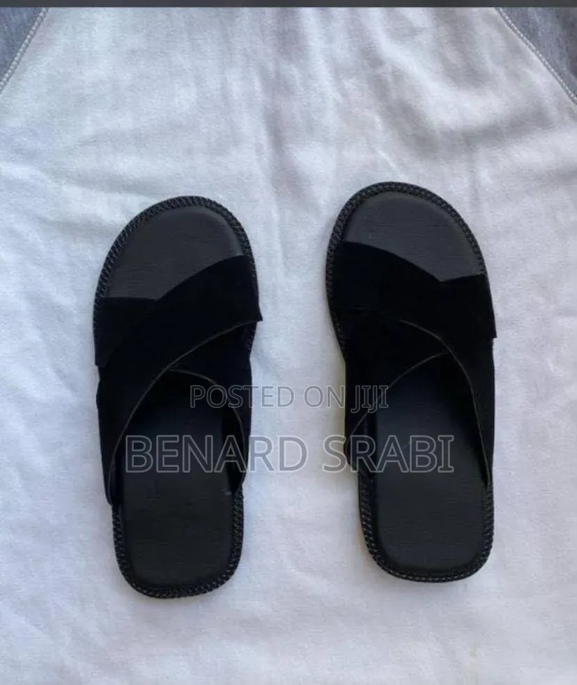 Quality Leather Men Slippers