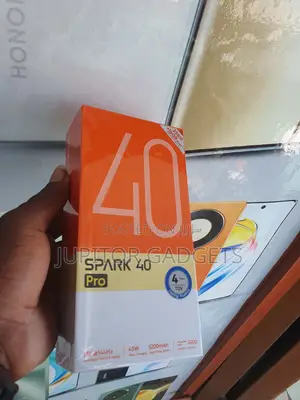 New Tecno Spark 40 Pro 256 GB Black