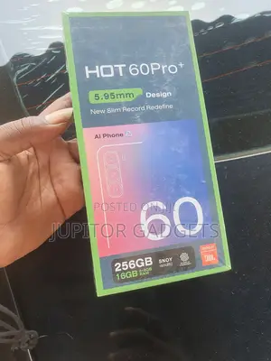 New Infinix Hot 60 Pro+ 256 GB Black