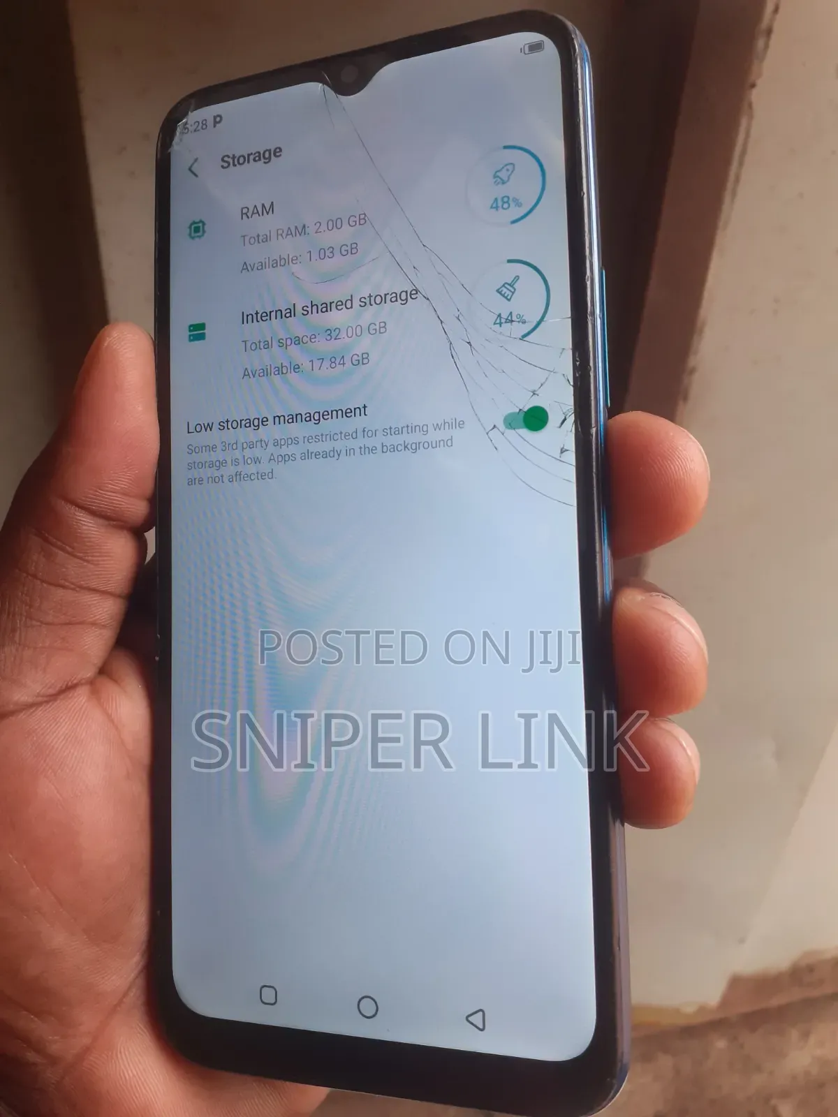 Infinix Smart 5 (X657) 32 GB Blue