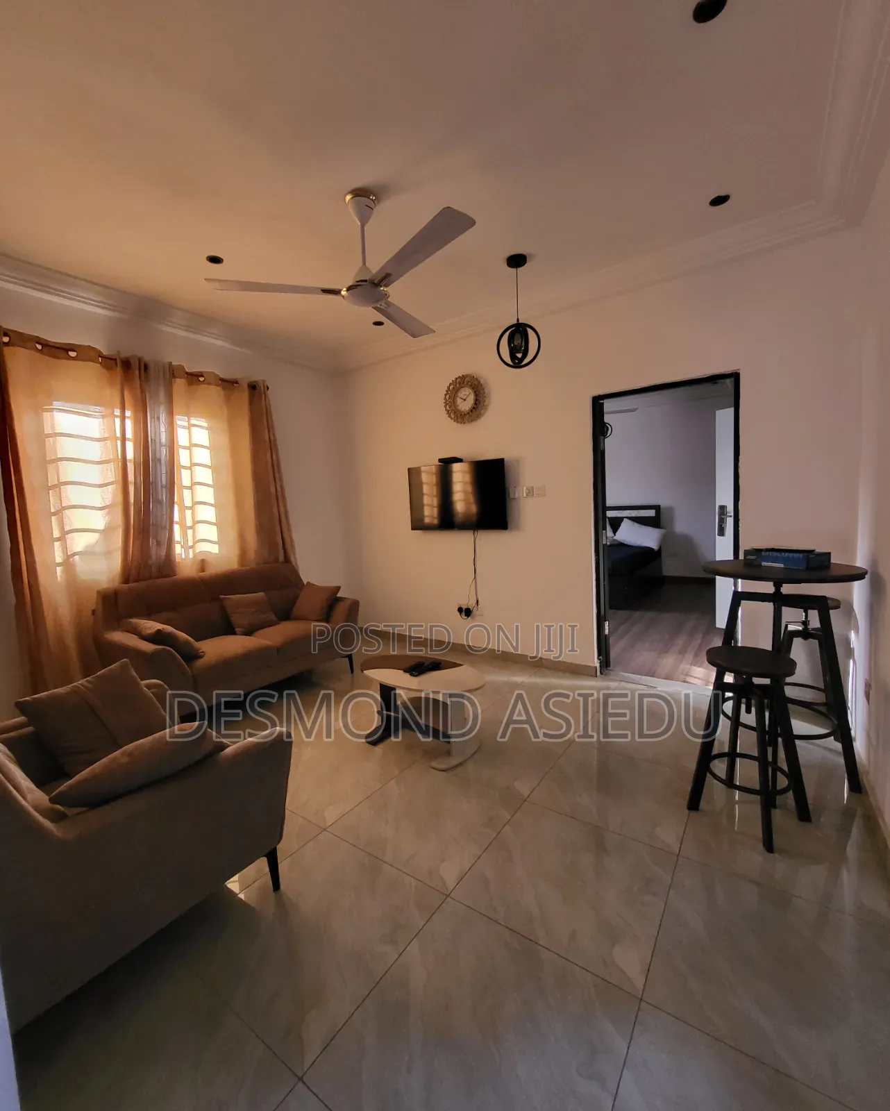 Furnished 1bdrm Apartment in Rojitel Apartment, Spintex for rent