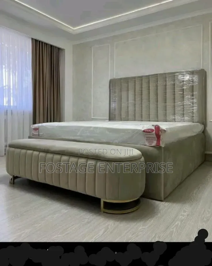 Brand New Durable Bed Frame With Matress ,Free Delivery