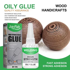 Super Strong Oily Glue – Instant Bond For Wood, Glass, Rubber, More