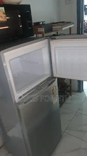 Used Nasco Double Door 118litres Fast Cooling Fridge