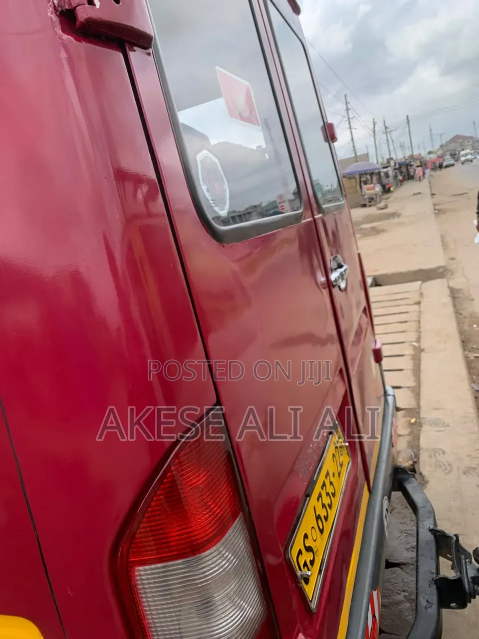 Mercedes-Benz Sprinter 2015 Red