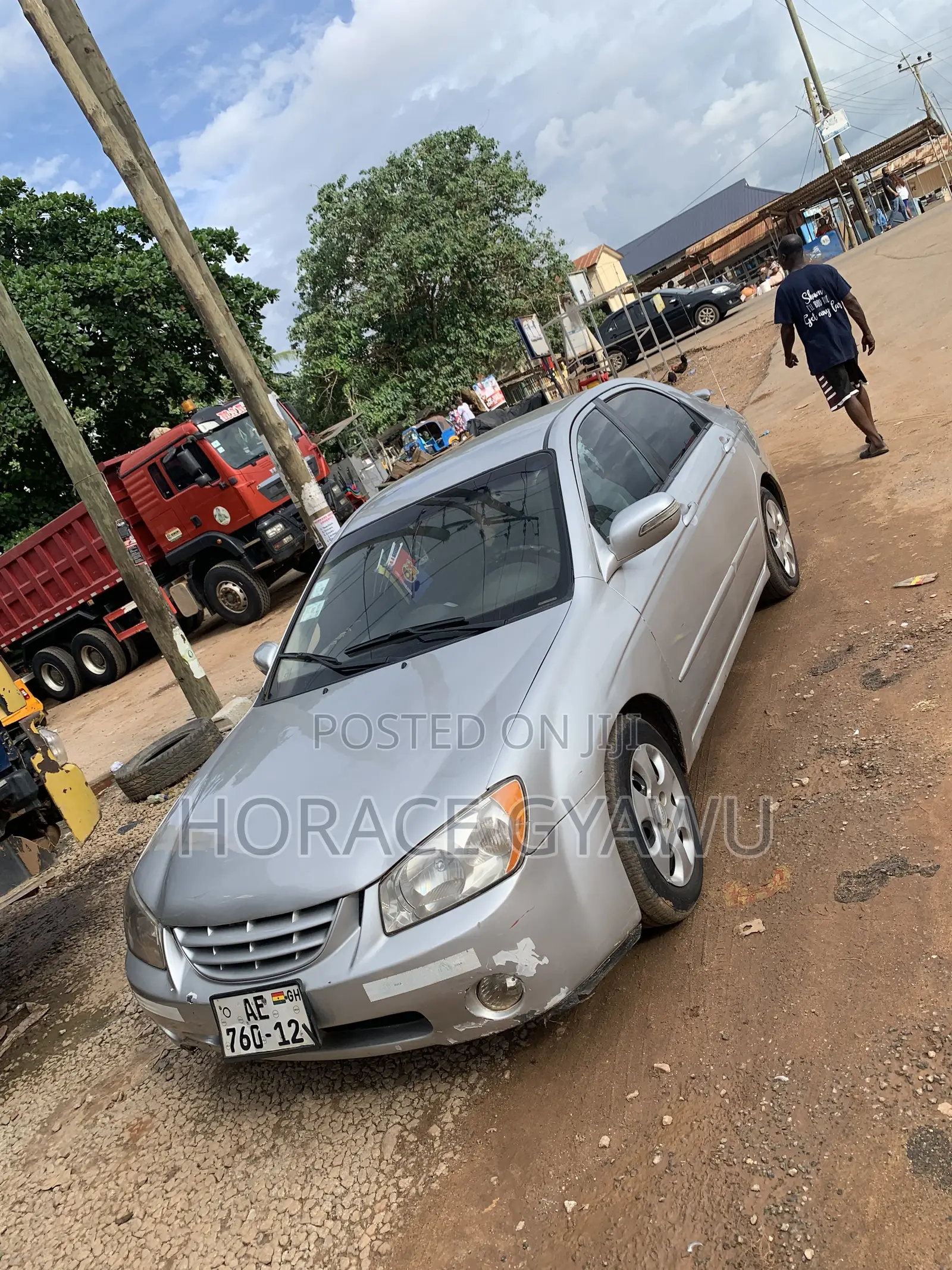 Kia Spectra 2003 Silver