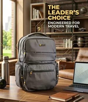 Premium Quality President Waterproof Backpack With Laptop Compartment