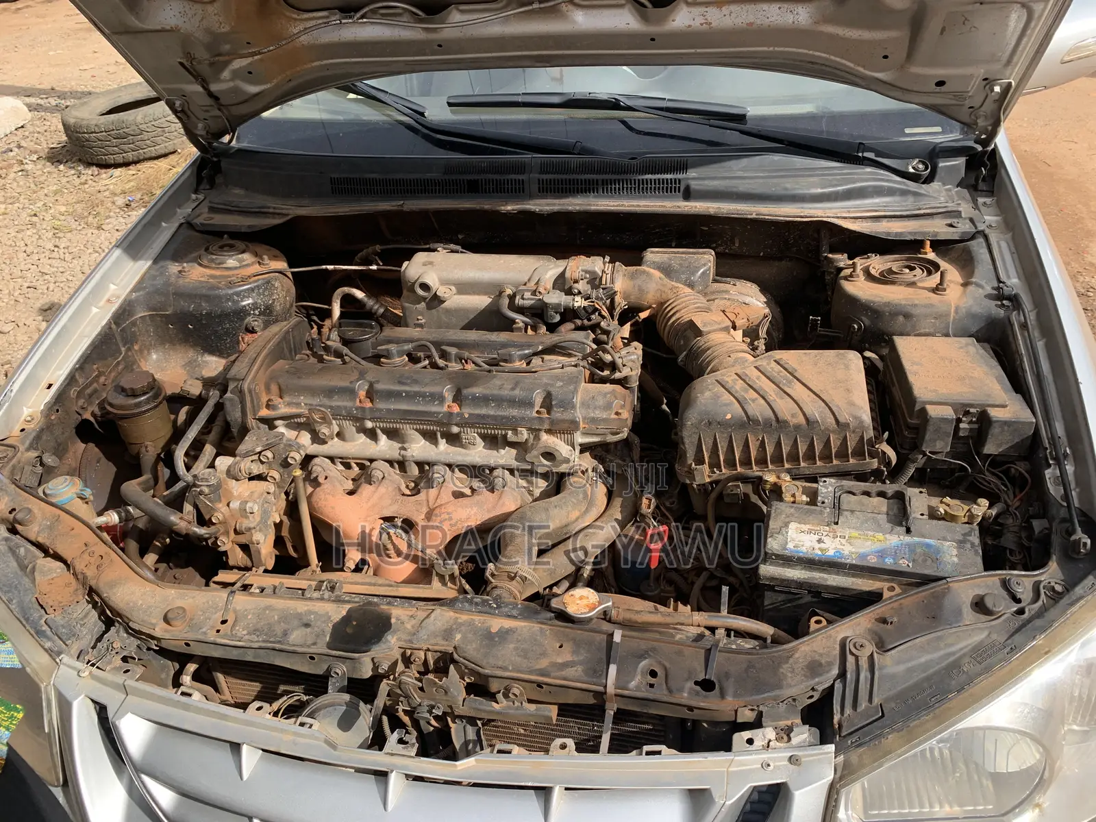 Kia Spectra 2003 Silver