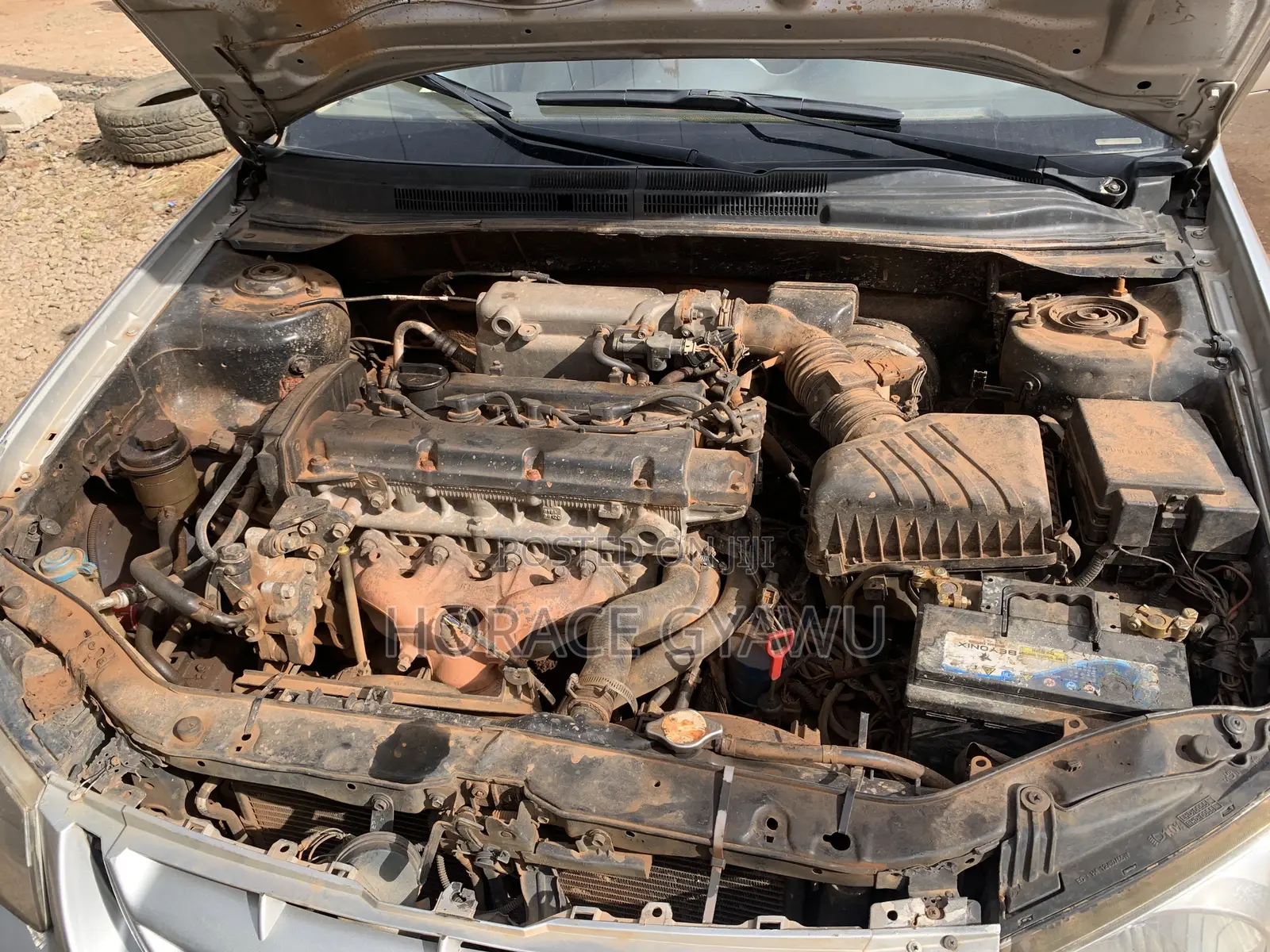 Kia Spectra 2003 Silver