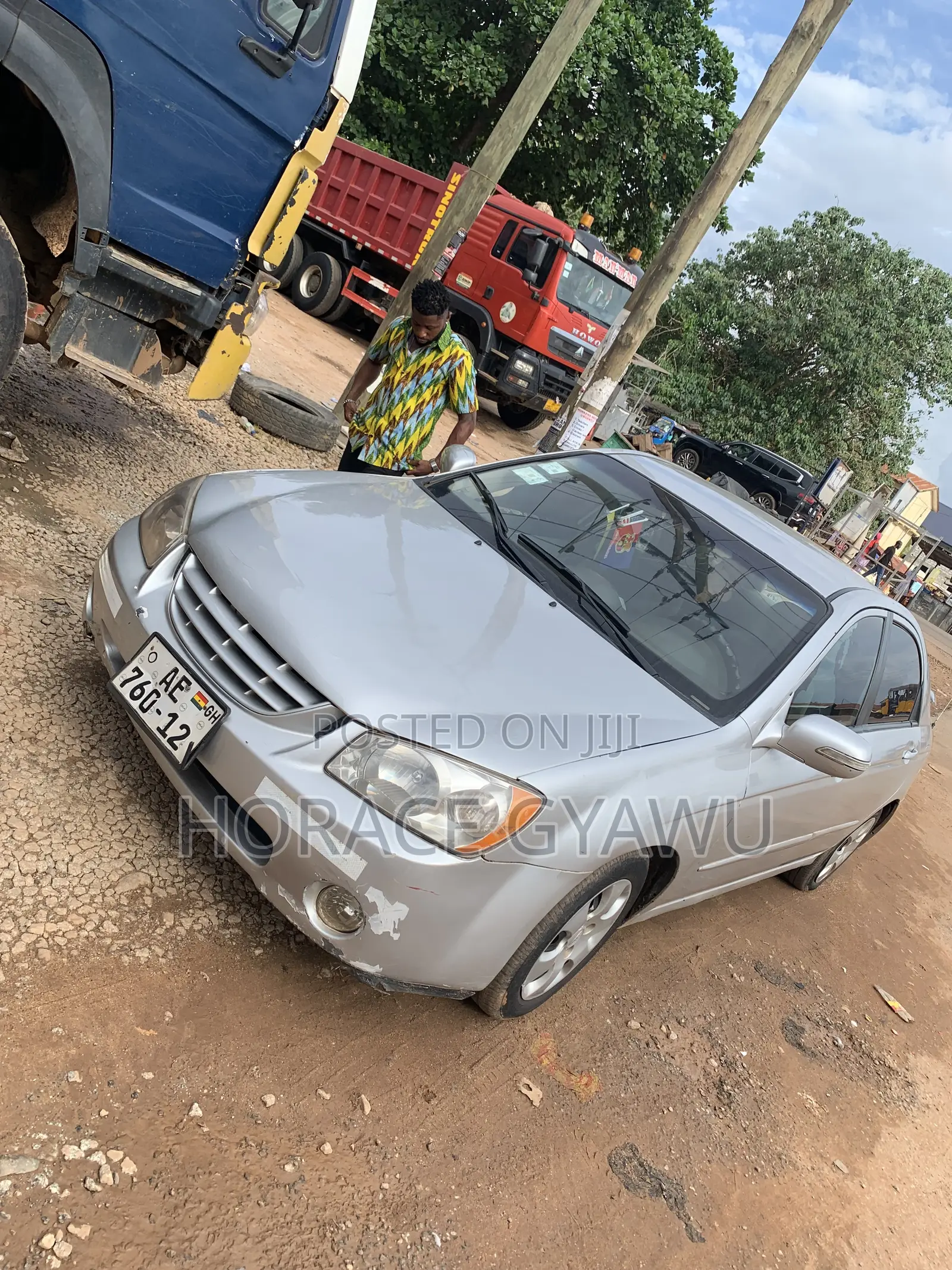 Kia Spectra 2003 Silver