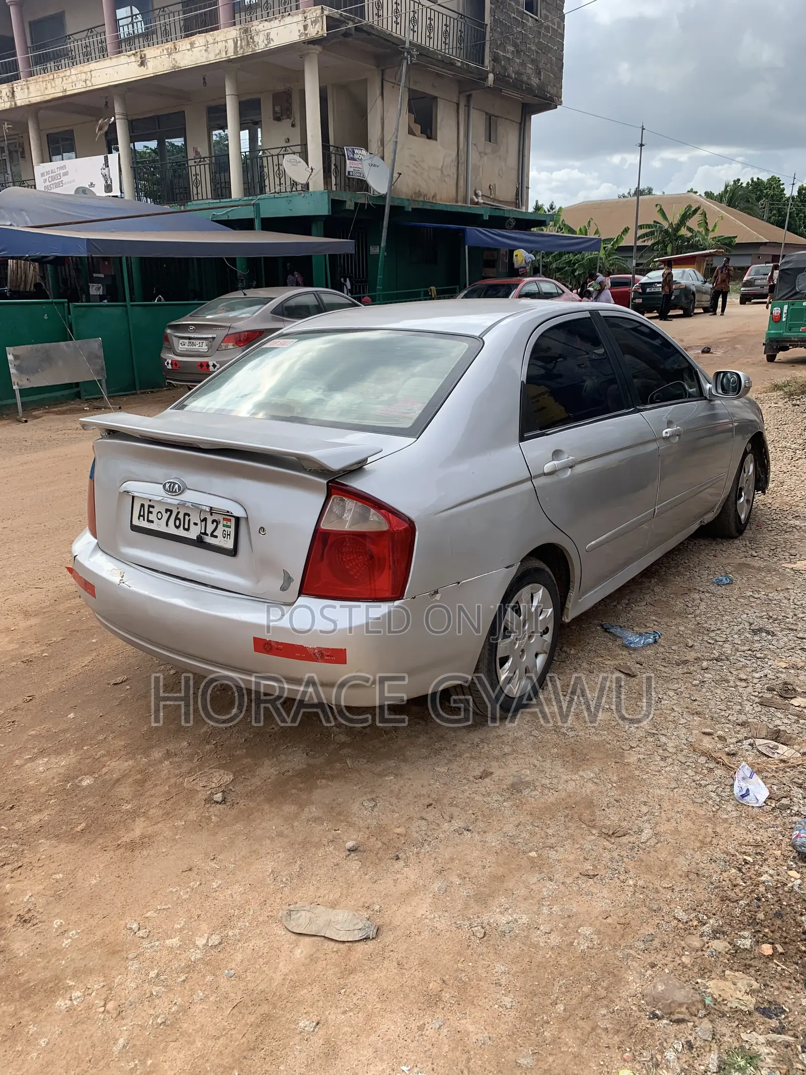 Kia Spectra 2003 Silver
