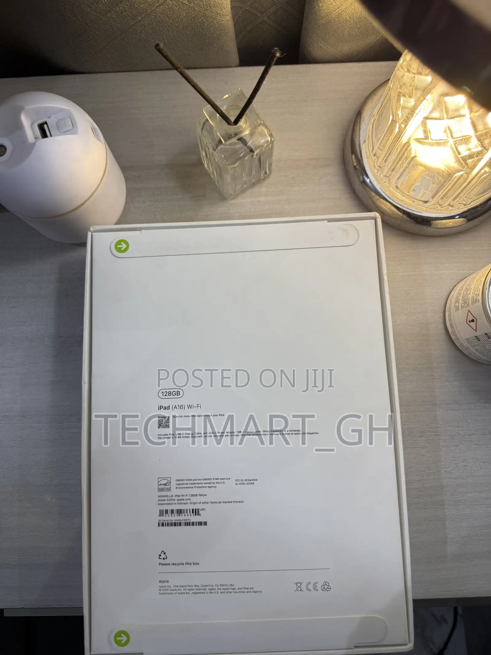 New Apple iPad (2025) 128 GB Yellow