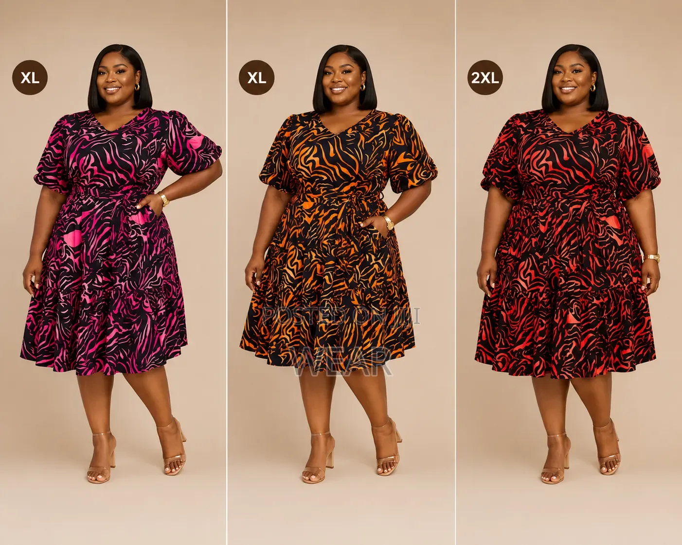 Colourful Straight Dress Available