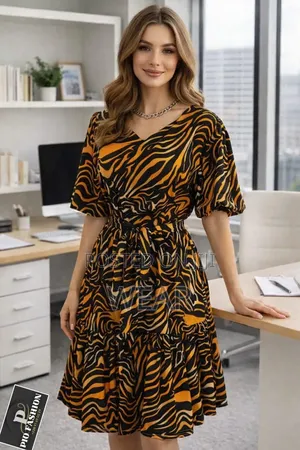 Colourful Straight Dress Available