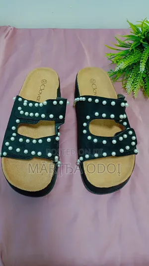 Beautiful Beaded Slippers