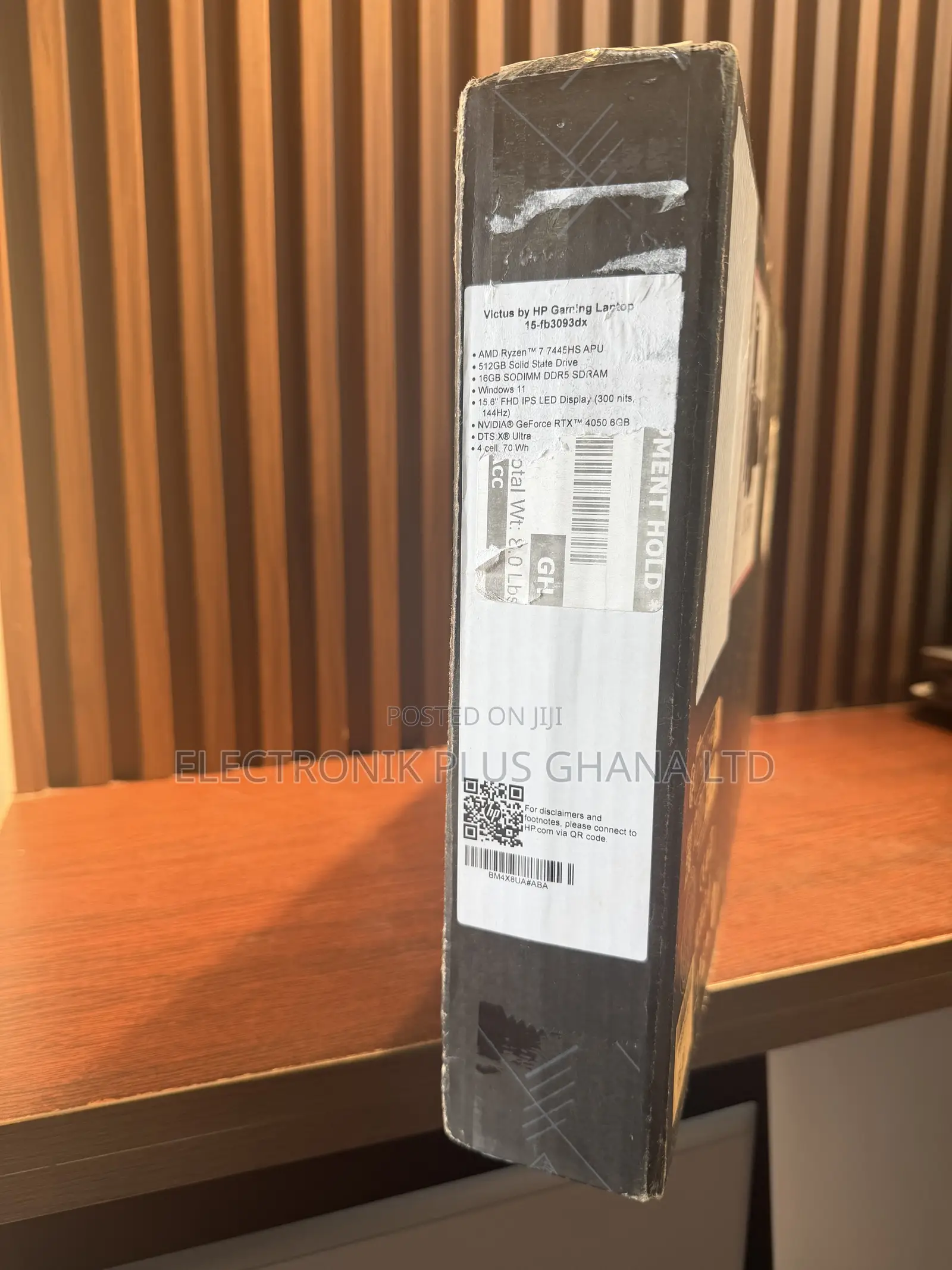 New Laptop HP Victus 15 16GB AMD Ryzen 7 SSD 512GB