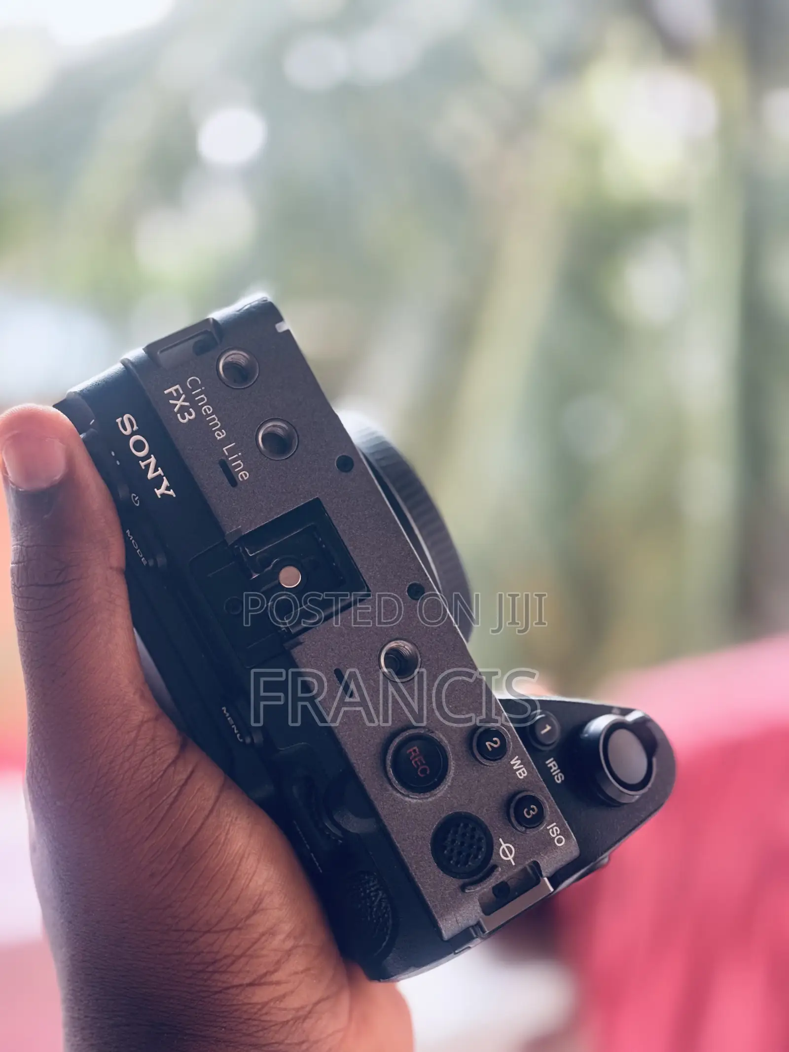 Sony Fx3 With Audio Handle