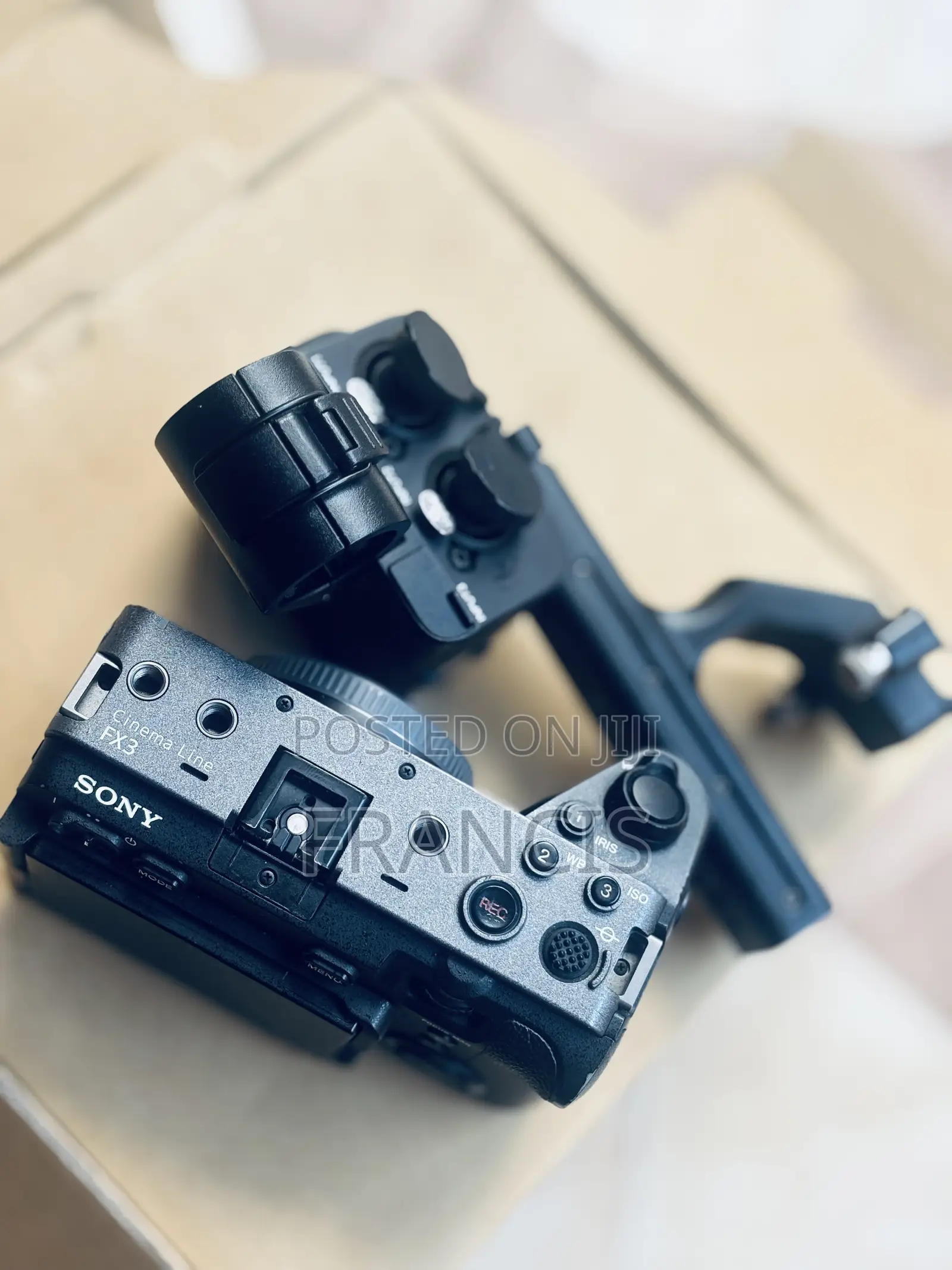 Sony Fx3 With Audio Handle