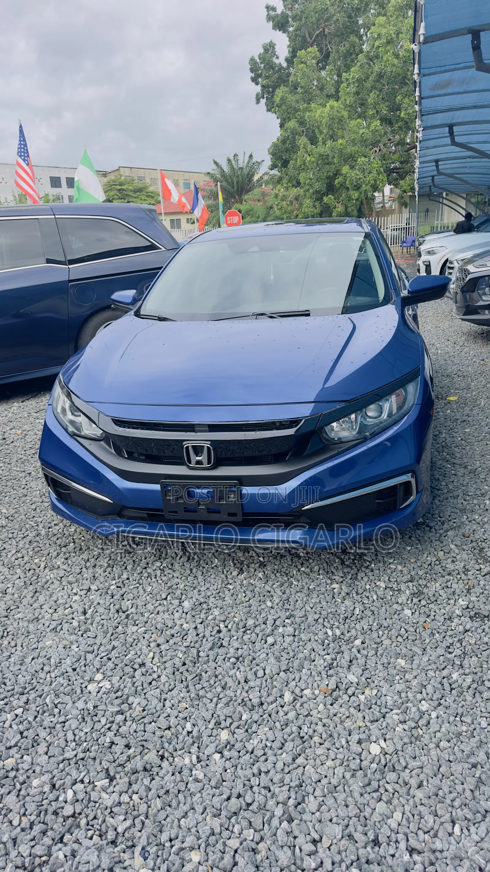 Honda Civic EX-L Sedan 2018 Blue