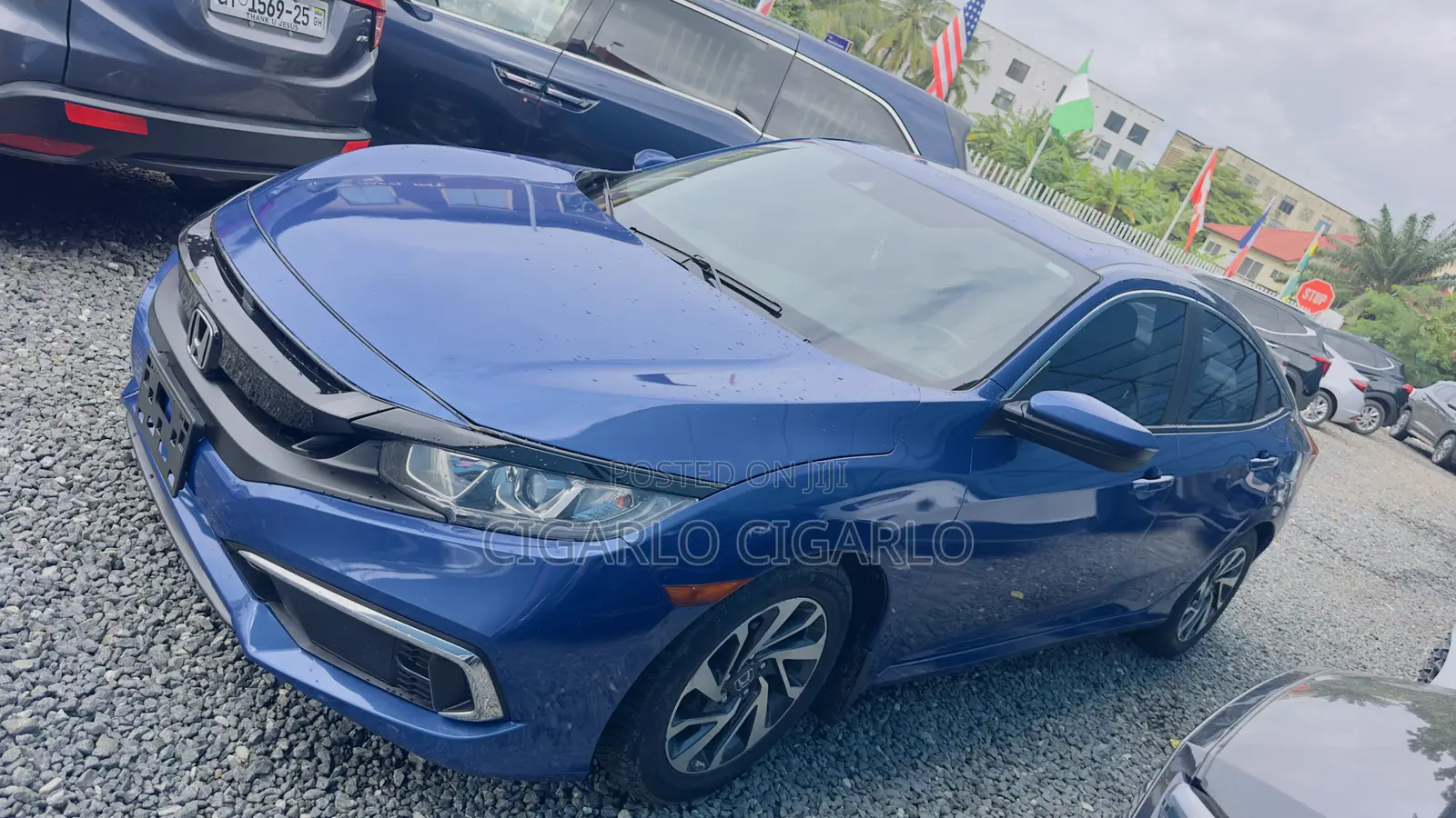Honda Civic EX-L Sedan 2018 Blue