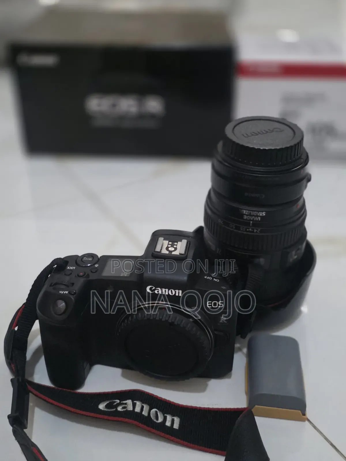 Canon Eos R + 24mm-105mm Lens/Lens Mount for Sale