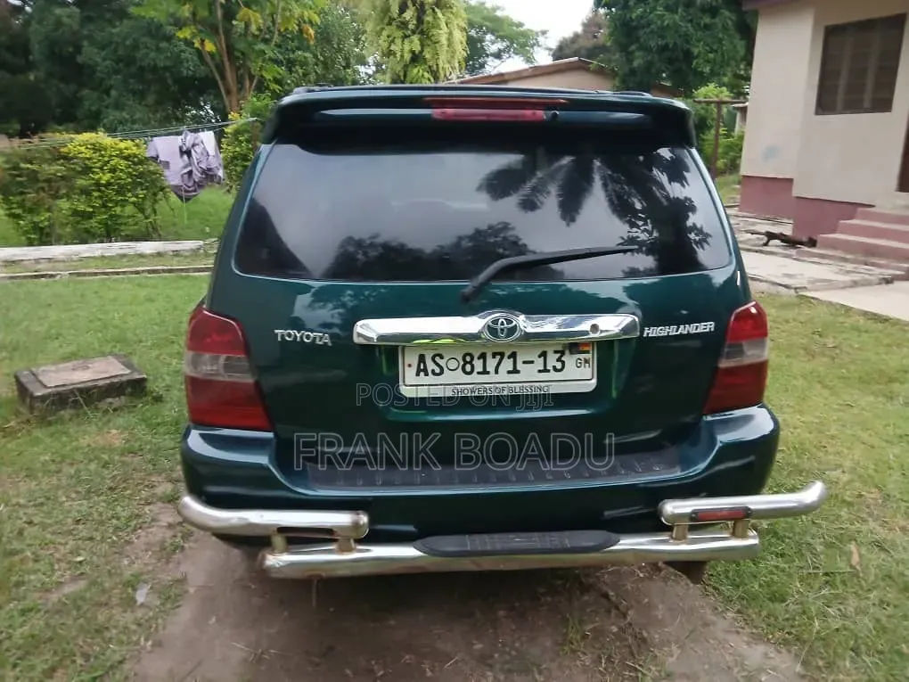 Toyota Highlander 2007 Green