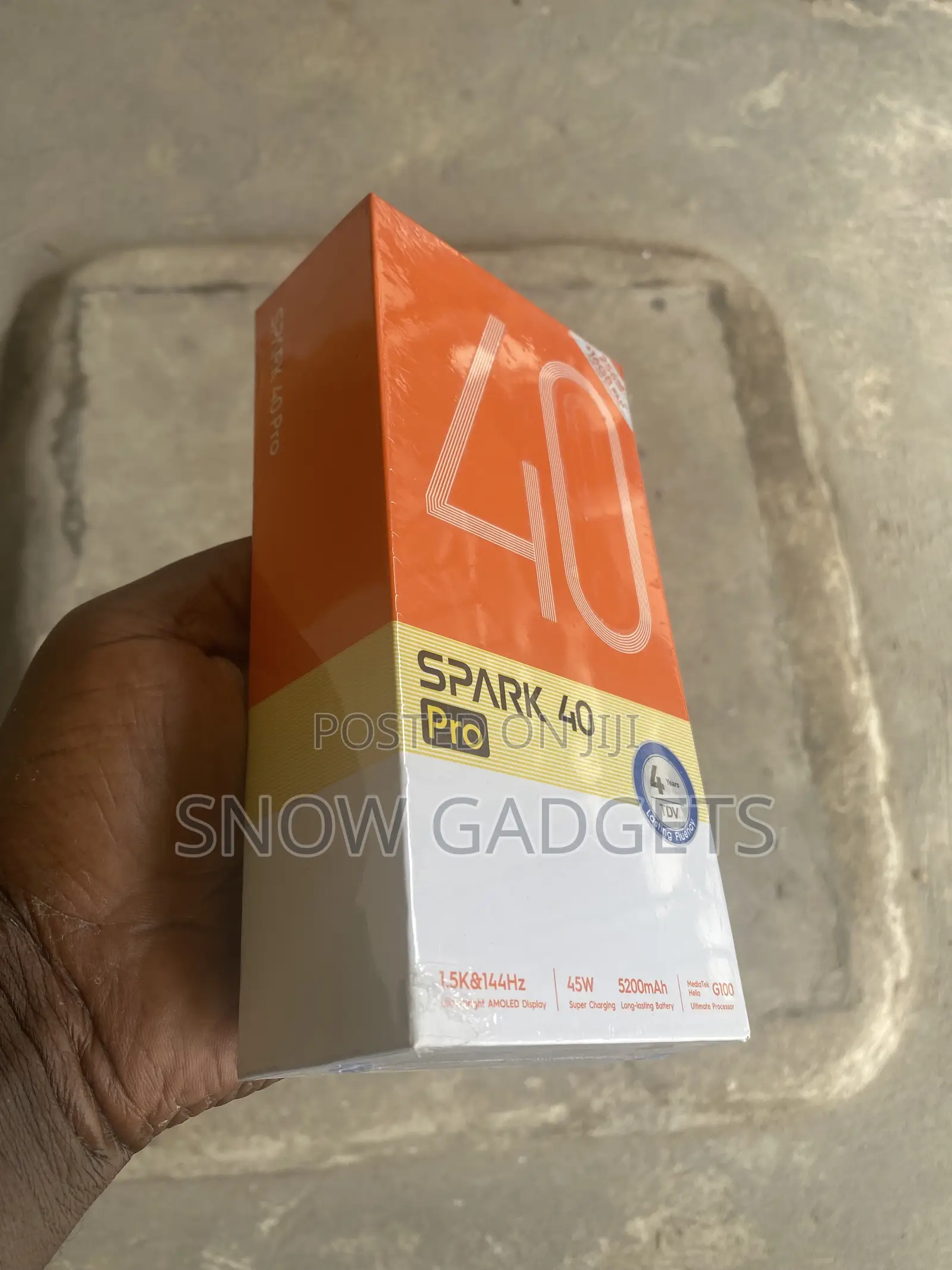 New Tecno Spark 40 Pro 256 GB Blue