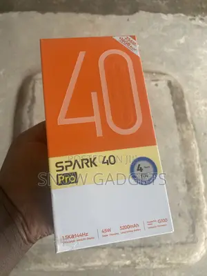 New Tecno Spark 40 Pro 256 GB Blue