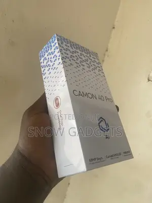 New Tecno Camon 40 Pro 5G 256 GB Black