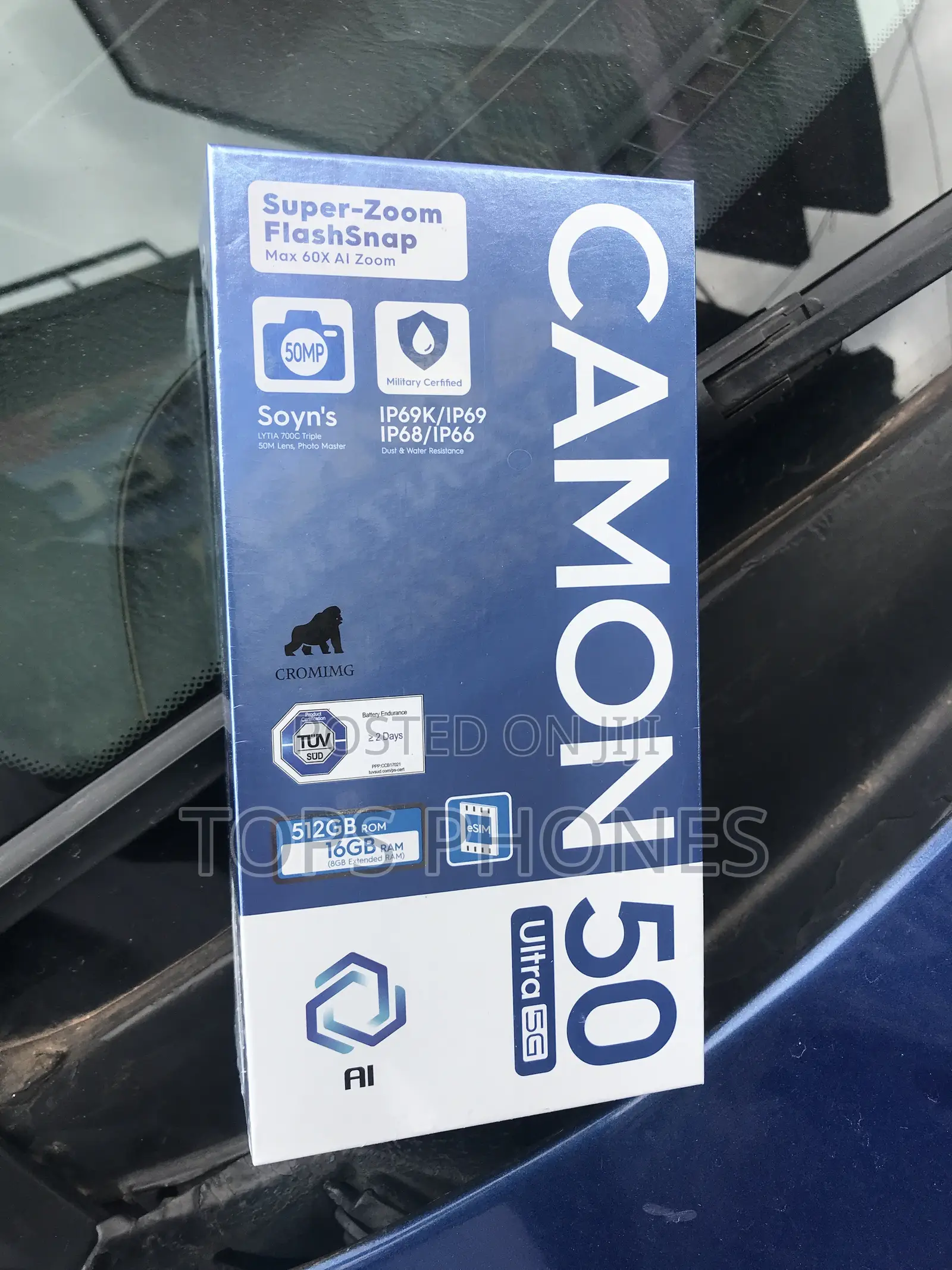 New Tecno Camon 50 Ultra 512 GB Gray
