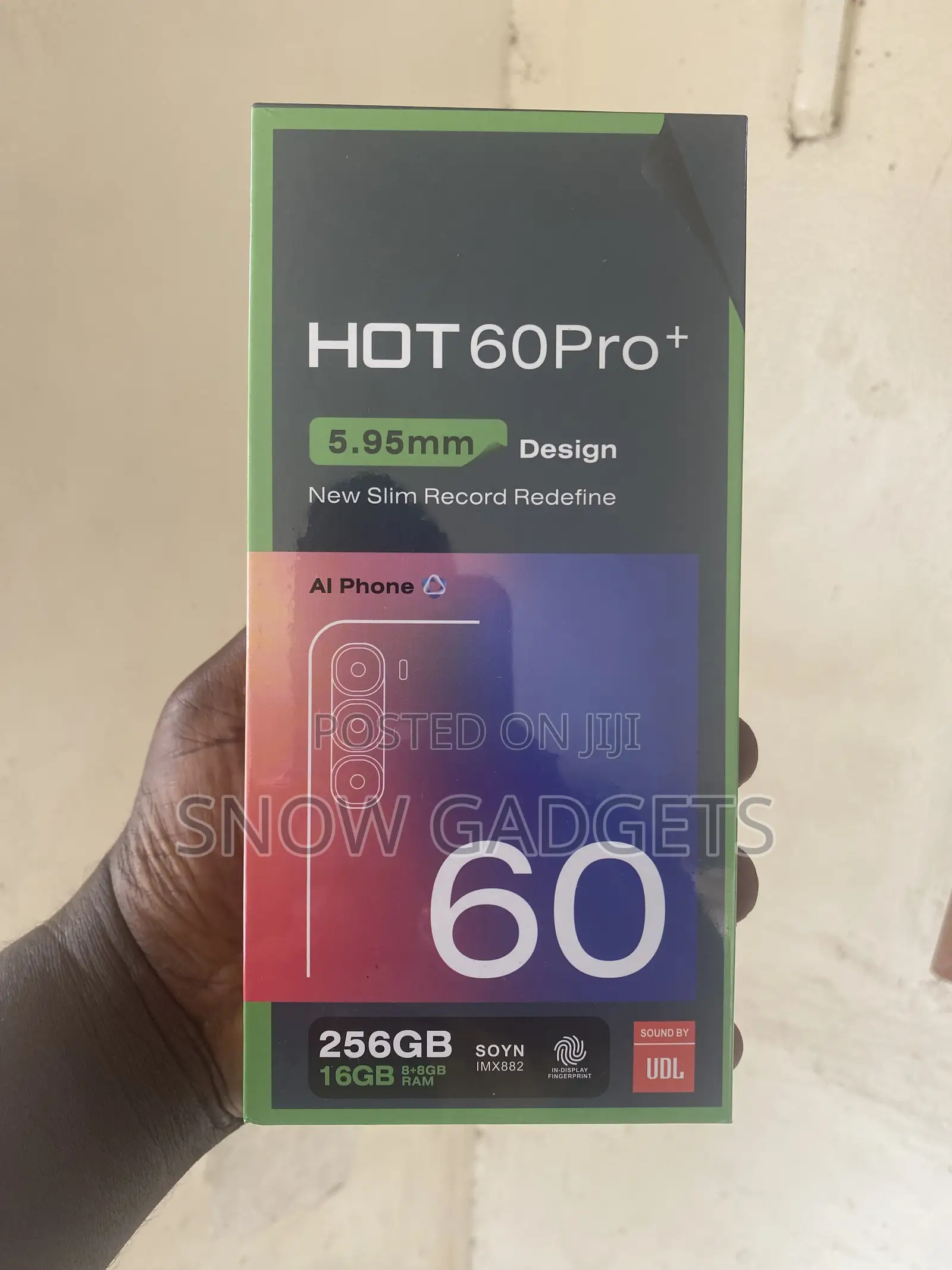 New Infinix Hot 60 Pro+ 256 GB Black