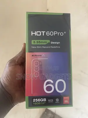 New Infinix Hot 60 Pro+ 256 GB Black