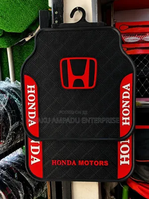 Honda Rubber Red Side Side Floor Mat