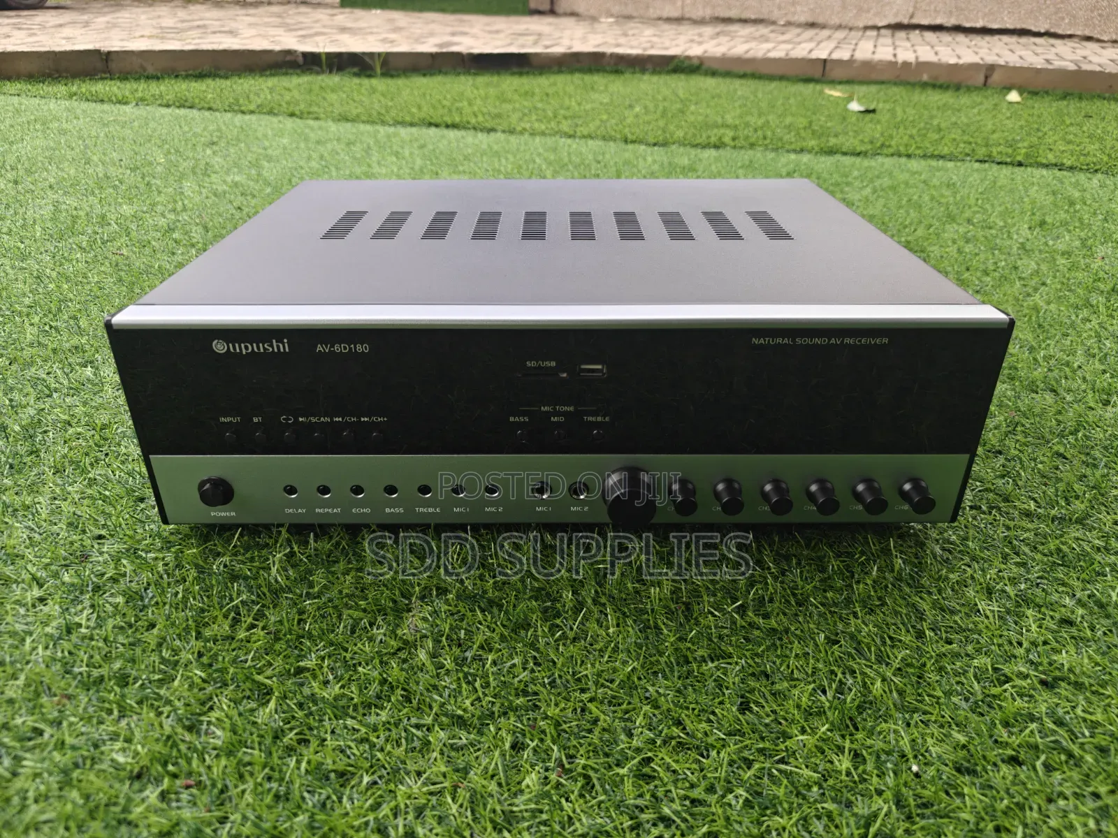 1080 Watts 6 Channel/Zone Powerful Amplifier