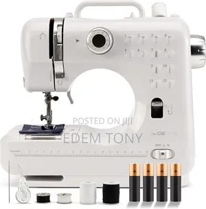 Clatronic Nm 3795 White and Silver Free-Arm Sewing Machine