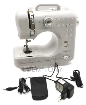 Clatronic Nm 3795 White and Silver Free-Arm Sewing Machine