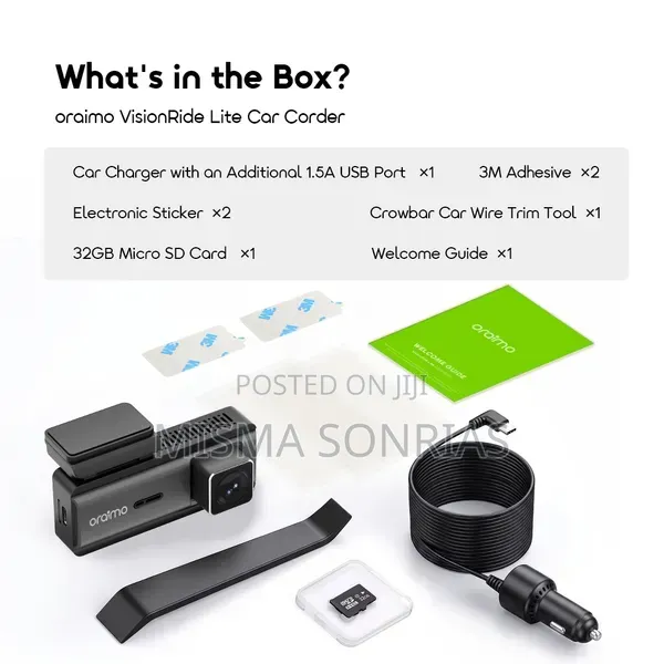 Oraimo Visionride Lite Car Dash Camera