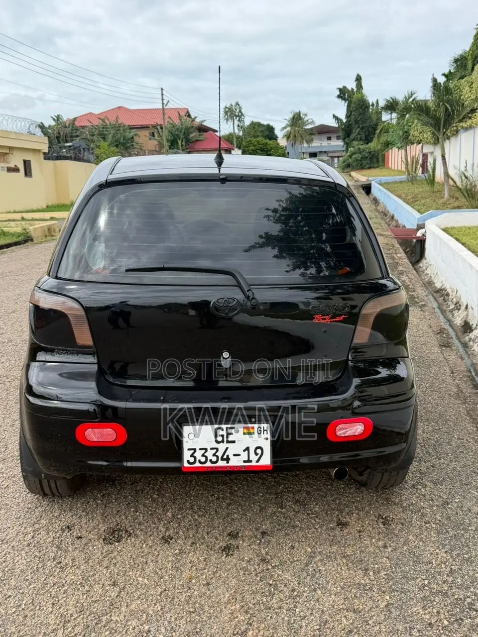 Toyota Yaris 2003 Black