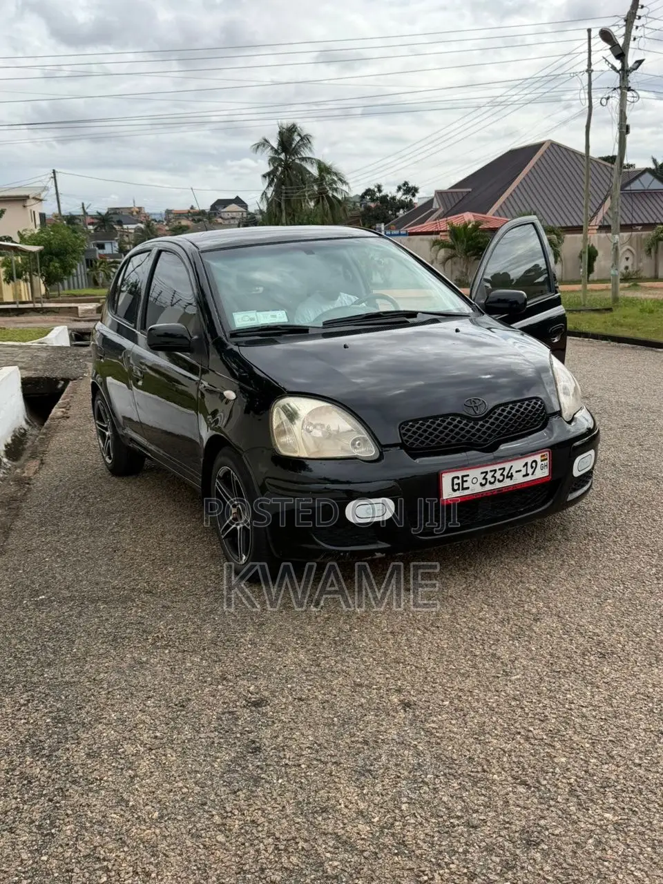 Toyota Yaris 2003 Black