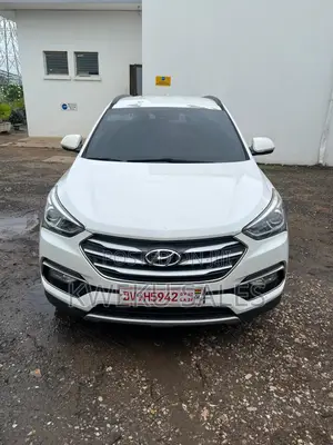Hyundai Santa Fe Limited FWD 2016 White
