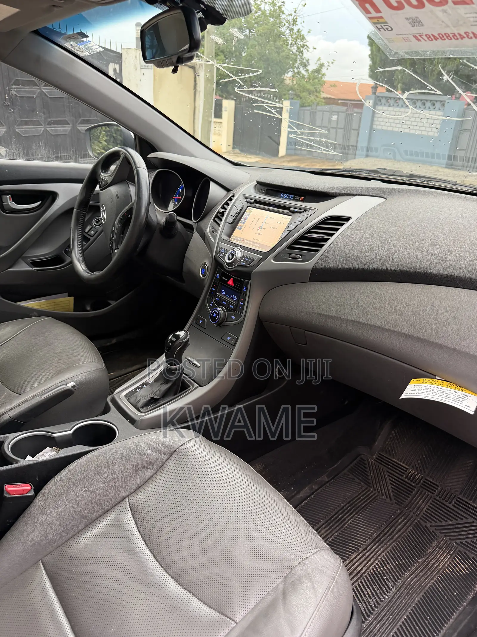 Hyundai Elantra Limited 4dr Sedan (1.8L 4cyl 6A) 2014 Silver