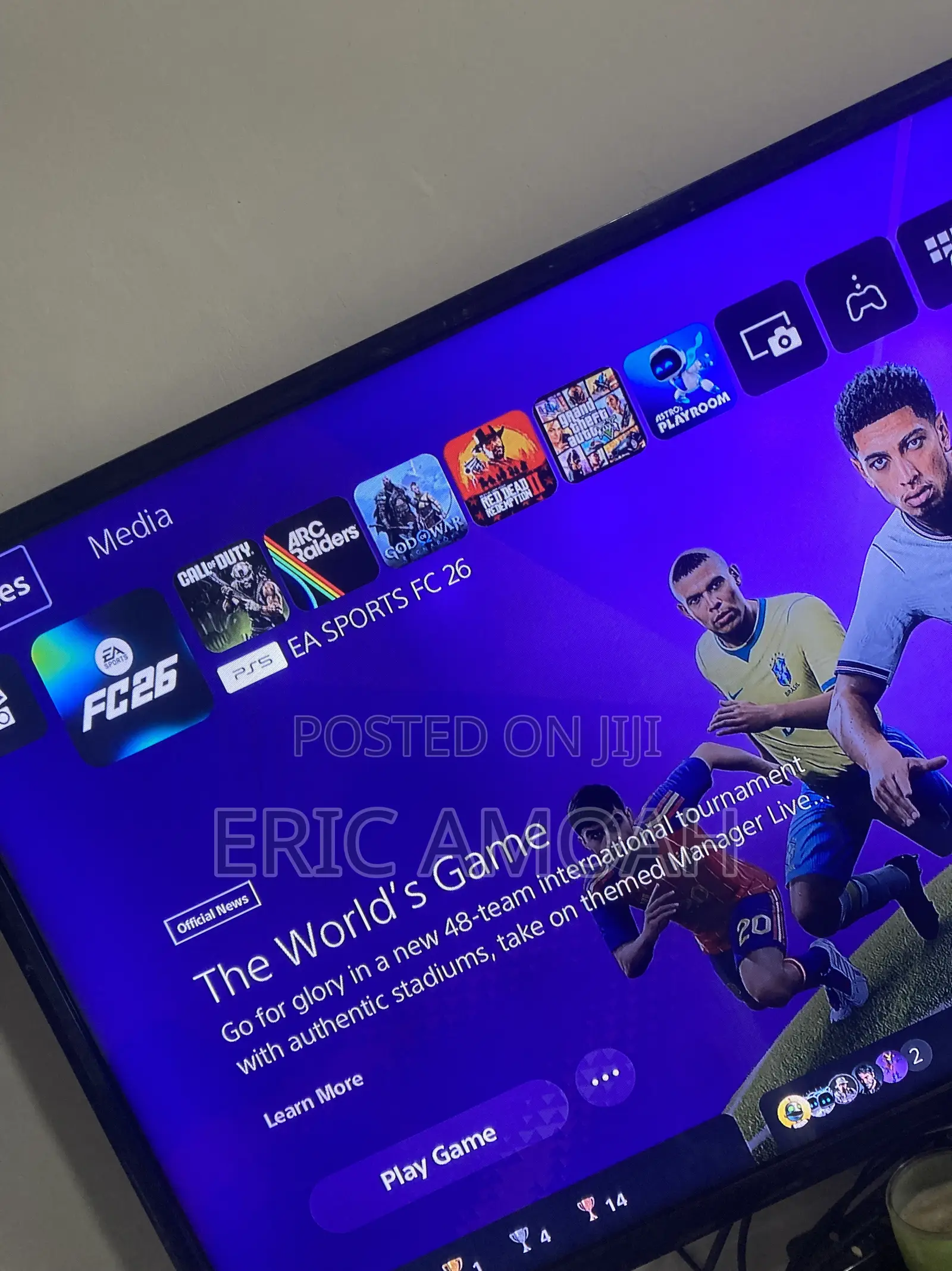 Ps5 Sling Comes With Ps +12 Months and Two Controller