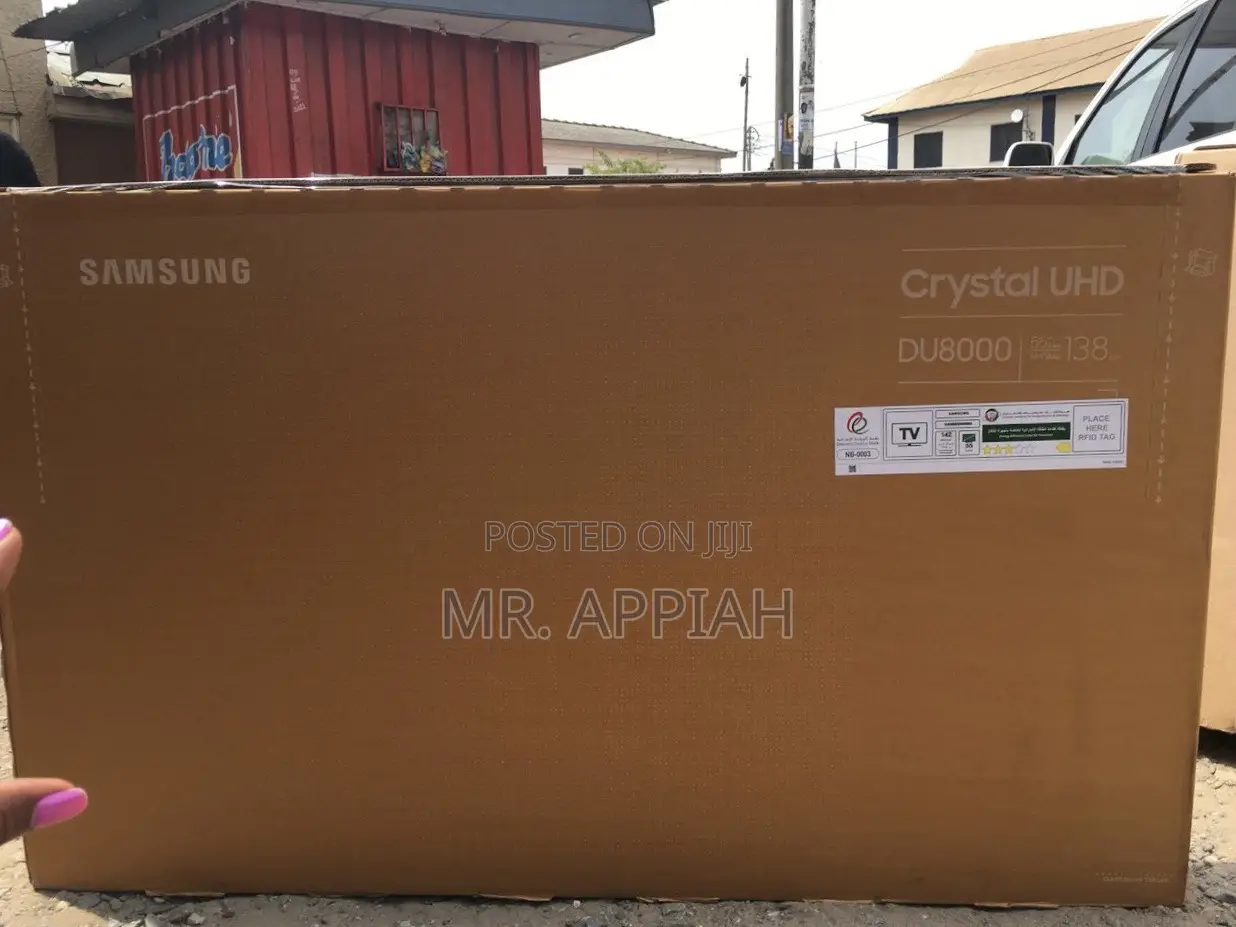 Get Premium Samsung 55du8000 55” Crystal Uhd Smart Screen Tv 