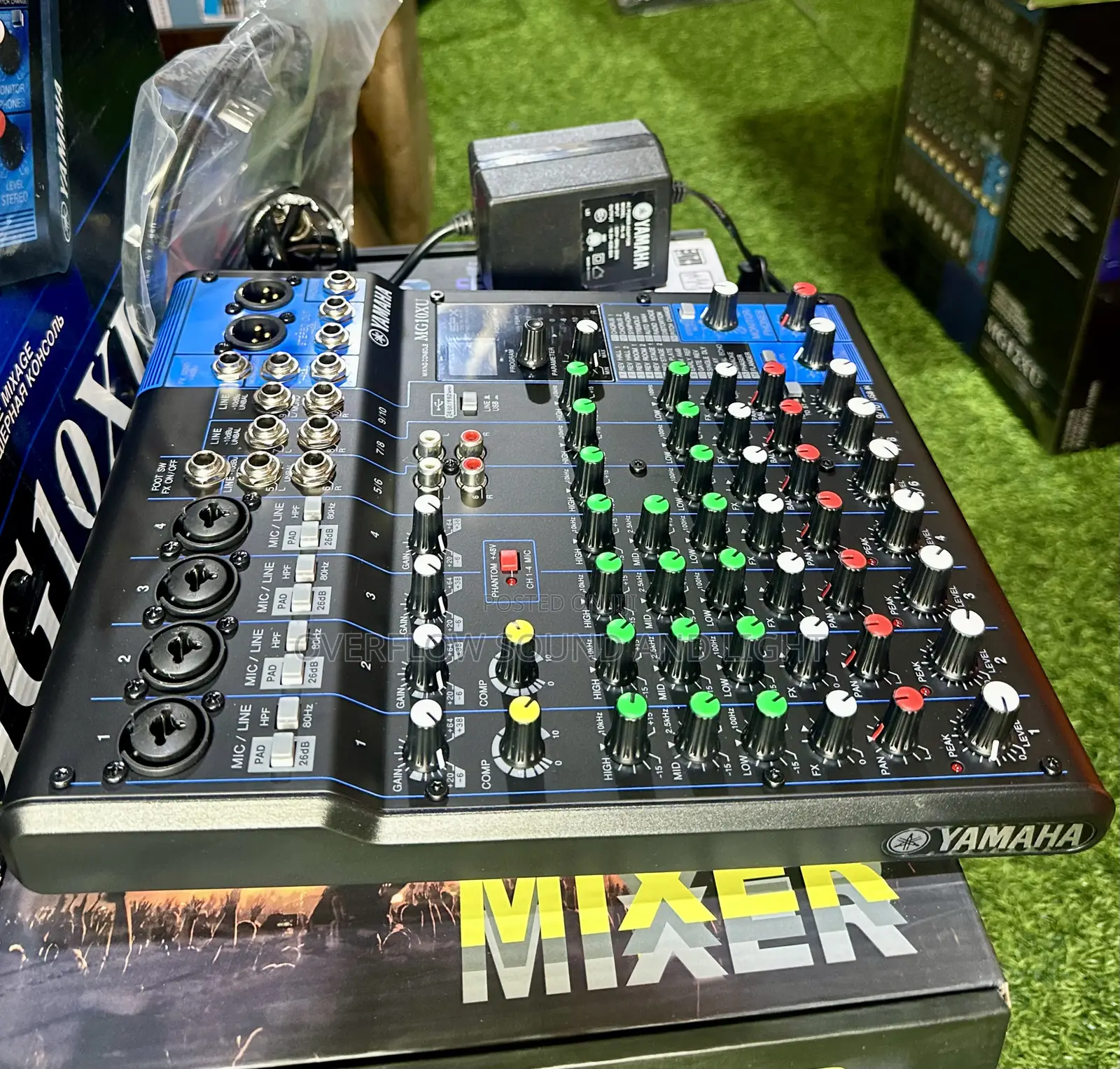 Yamaha Mg10xu 10-Channels Mixer With Usb/Fx