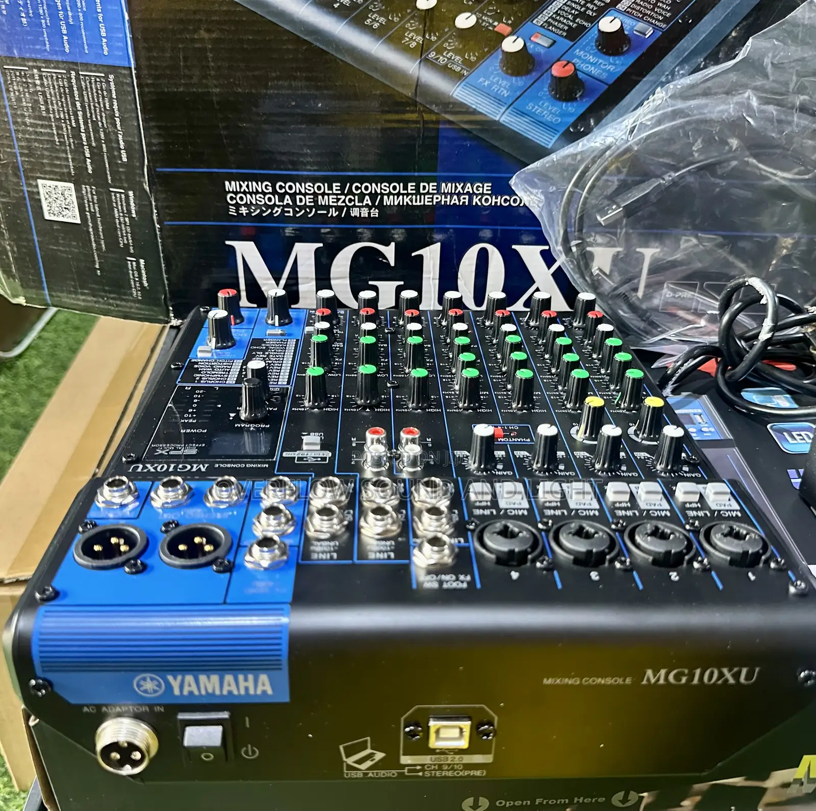 Yamaha Mg10xu 10-Channels Mixer With Usb/Fx