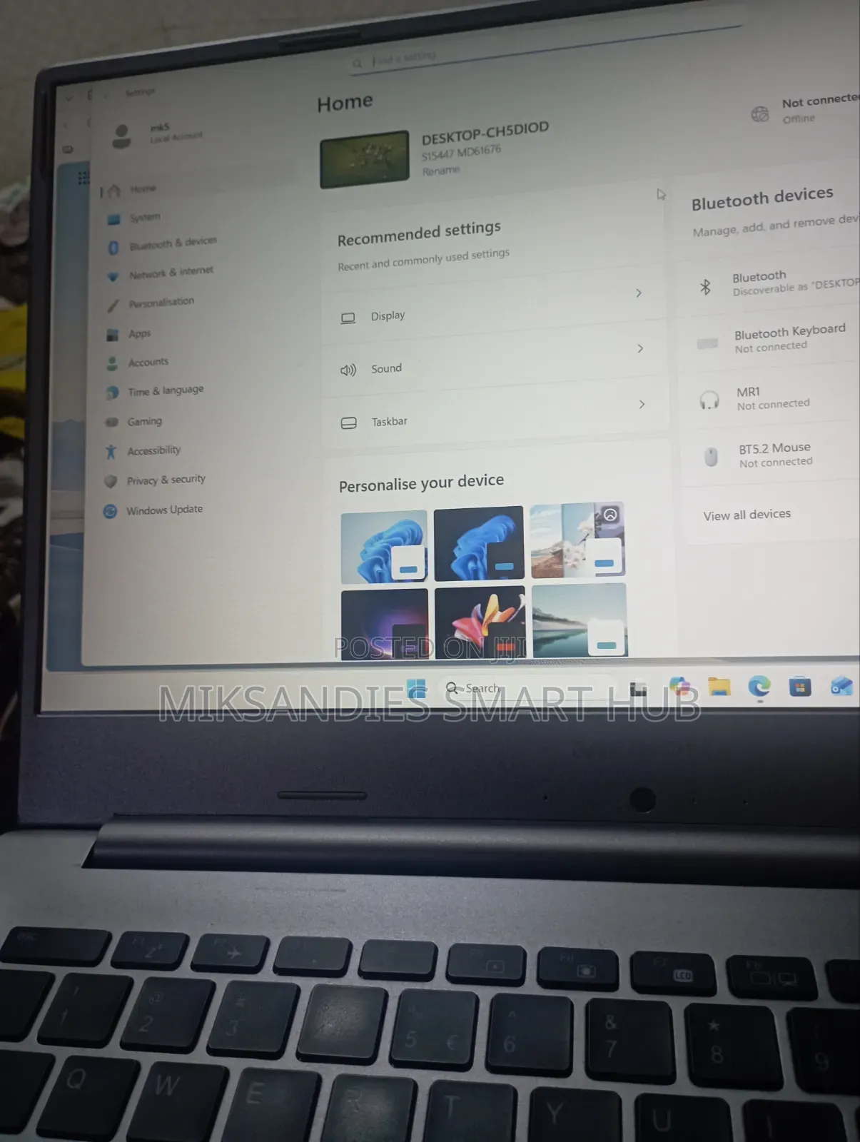 Laptop Medion 12GB Intel Core i5 SSD 256GB